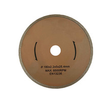 Diamantblad til fliskutter Ø180 mm